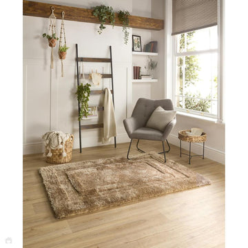 Frame Latte/Beige Rug-Origins-Rug Love - The Most Loved Rug Store